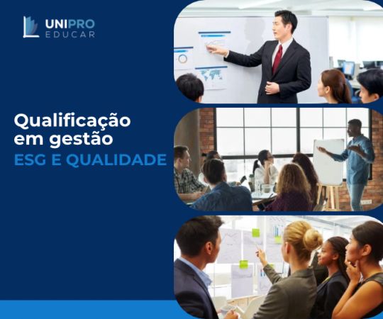 Qualificação em Gestão ESG e Qualidade